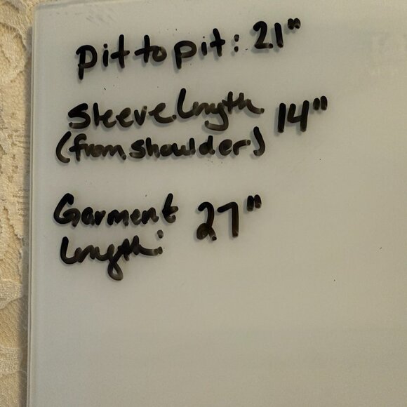 Ivory top w Matching Ivory Lace Overlay Long Sleeves‎ Women's XL - Picture 6 of 8